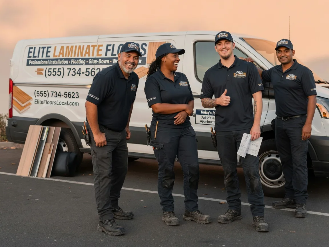 Laminate flooring installation company in La Valle, WI